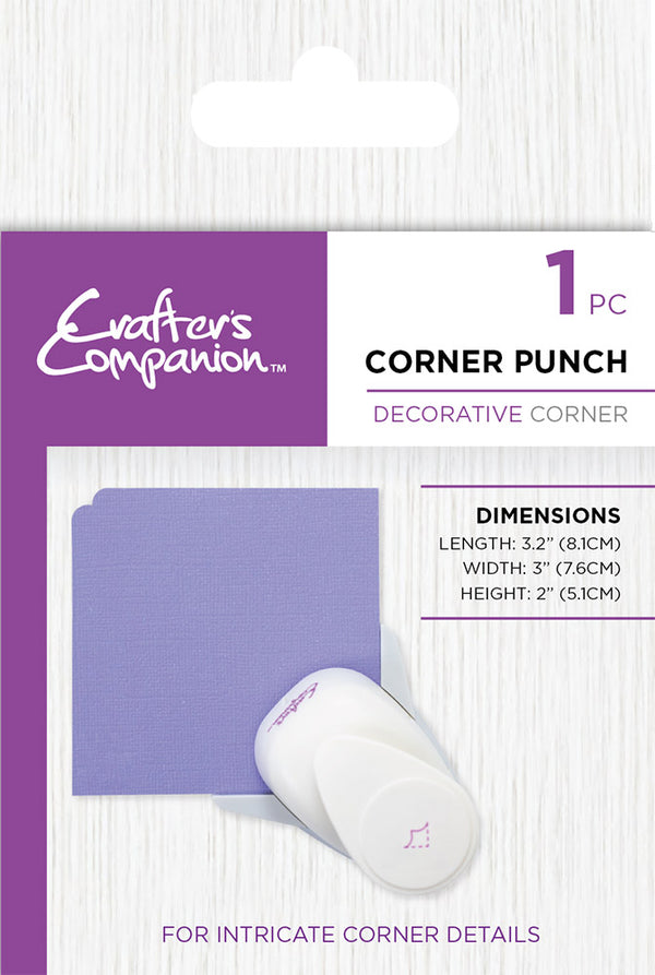 Crafters Companion Corner Punch – Decorative Corner