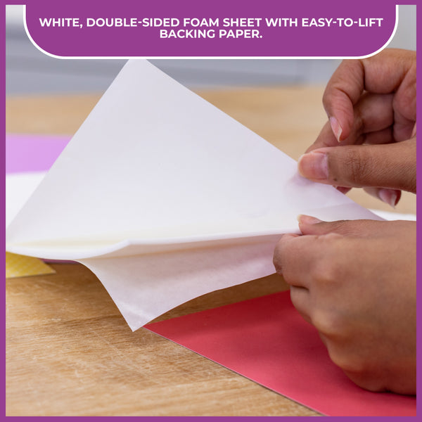 Crafter's Companion Double Sided Foam Sheets - A4 Size (5PC)