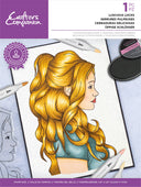 Crafter's Companion Natural Beauty Photopolymer Stamp - Luscious Locks