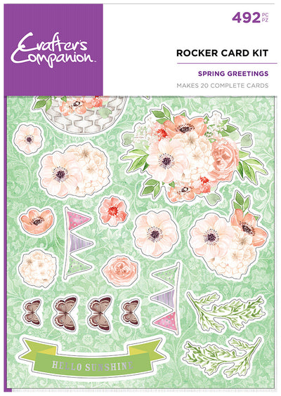 Crafter's Companion Rocker Card Kit - Spring Greetings