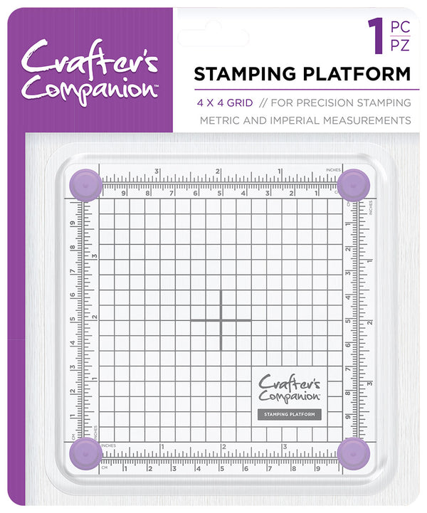 Crafter's Companion 4 x 4 Stamping Platform