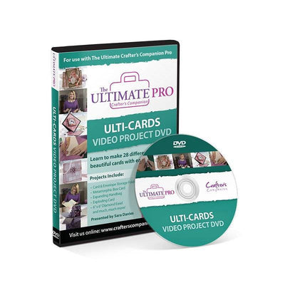 Crafter's Companion The Ultimate Pro - Ulti Cards Video Project DVD