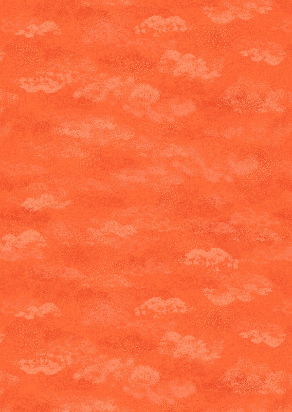 Lewis & Irene Fabric - Orange Dreams