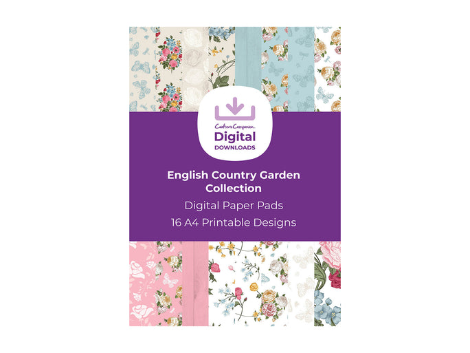 English Country Garden Collection - Digital Paper Pad