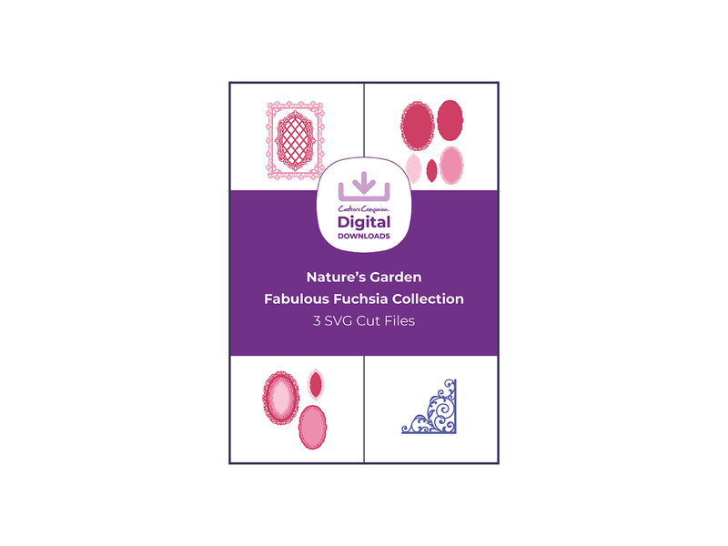 Nature's Garden Fabulous Fuchsia Collection - SVG Cut Files