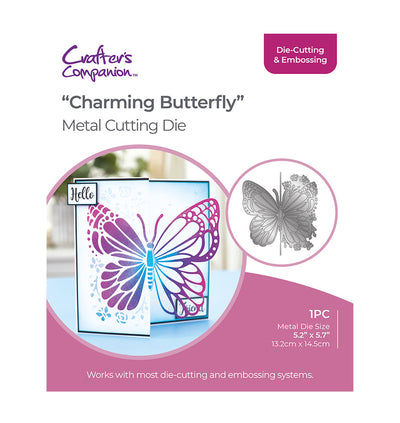 Gemini Everyday Half Create a Card Die  - Charming Butterfly