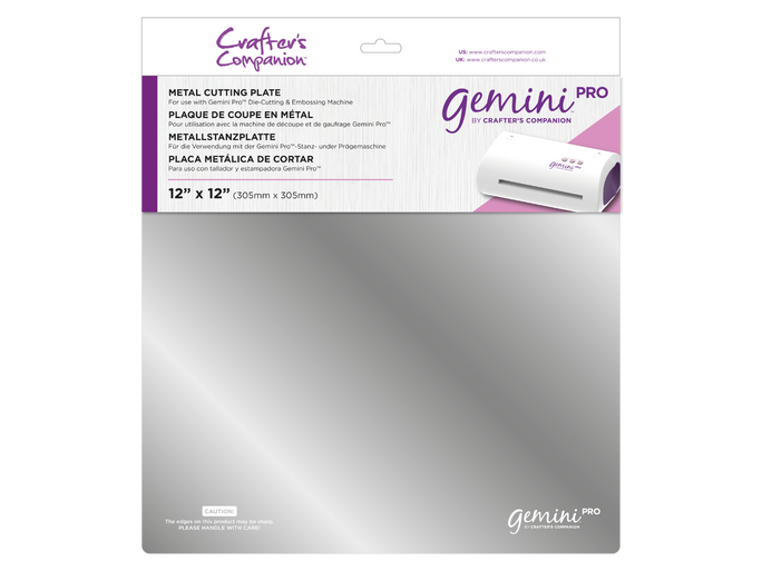 Gemini Pro Accessories - 12"x12" Metal Cutting Plate