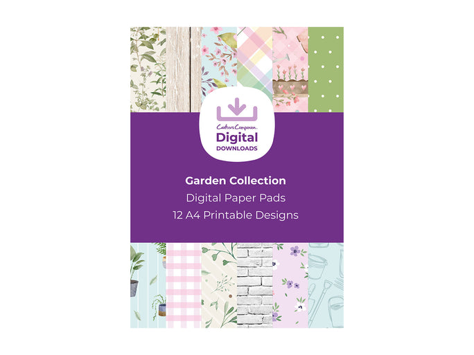 Garden Collection - Digital Paper Pad