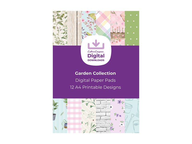 Garden Collection - Digital Paper Pad