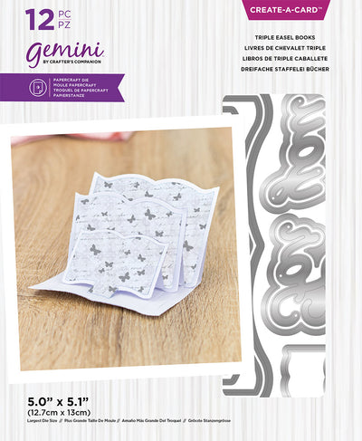 Gemini - Create A Card - Triple Easel Books