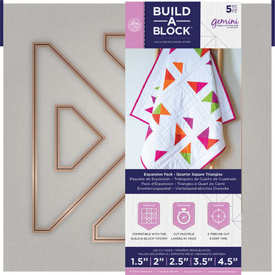Gemini Build-A-Block Expansion Pack - Quarter Square Triangles