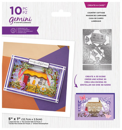 Gemini Create a Card Interchangeable Scene Die - Country Cottage