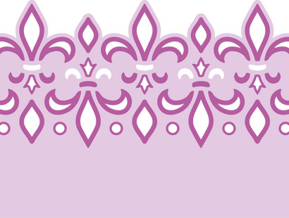 Gemini Double-Sided Die - Lily Border
