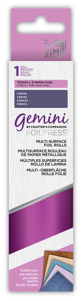 Gemini FOILPRESS Multi-Surface Foil - Cerise