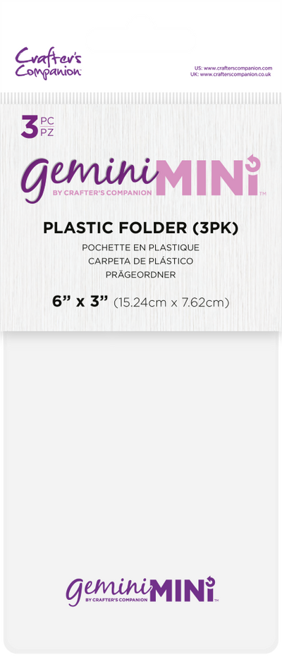 Gemini Mini Accessories - Plastic Folder (3 Pack)
