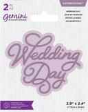 Gemini Mini Expressions Die - Wedding Day
