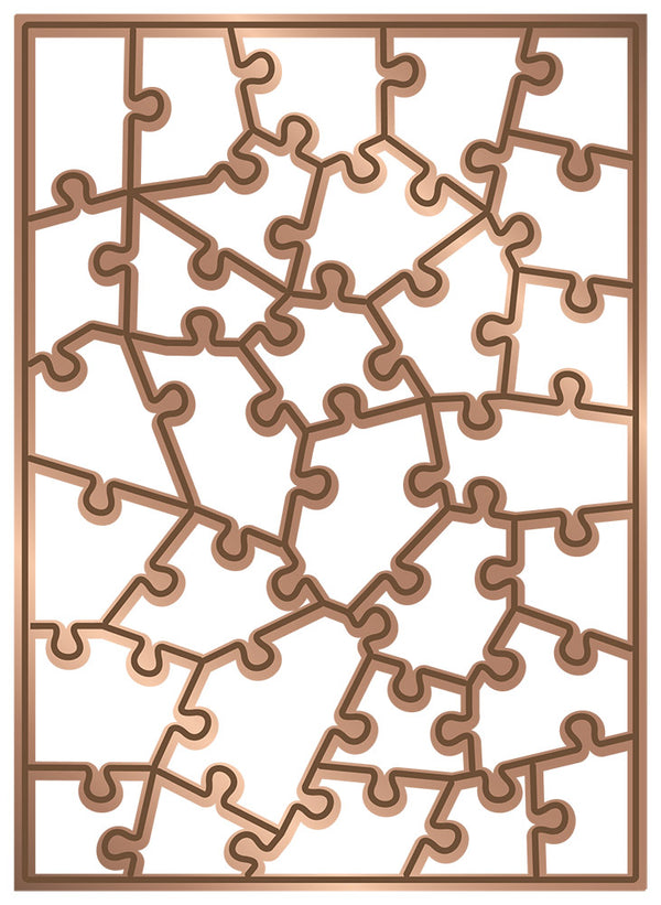 Gemini Multimedia Abstract Jigsaw Die- 5x7 (30 Piece)