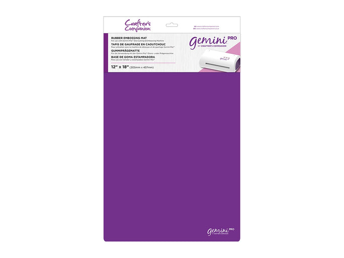 Gemini Pro Accessories - 12"x18" Rubber Embossing Mat