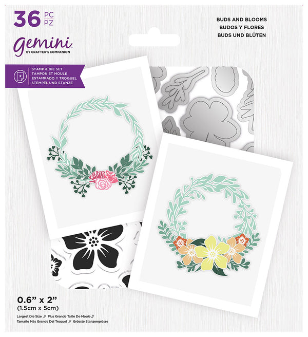 Gemini Stamp & Die - Buds and Blooms