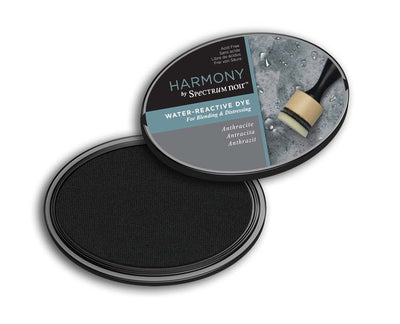 Harmony by Spectrum Noir Water Reactive Dye Inkpad - Anthracite