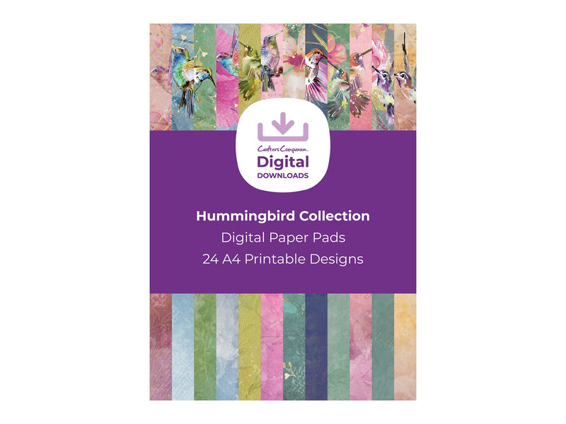 Hummingbird Collection - Digital Paper Pad