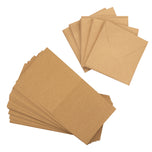 Crafter's Companion - 5"x5" Kraft Card & Envelopes 50pk