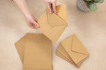 Crafter's Companion - A6 Kraft Card & Envelopes 50pk