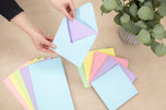 Crafter's Companion  - 6"x6" Mixed Pastels Card & Envelopes 50pk