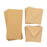 Crafter's Companion - 6"x 6" KraftÂ  Card & Envelopes 50pk