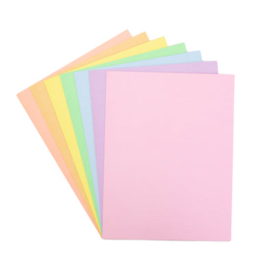 Crafters Companion – Rainbow Coloured Card – 8.5 x 11 - 21PC