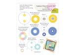Sunbird Spark Sunburst Floral Stencils 360°™