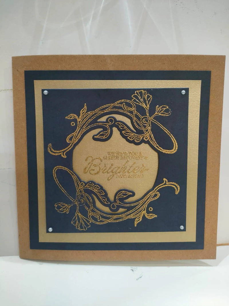 Thur 12 Nov 1:30PM: Diamond Press Card Making with Suzanne