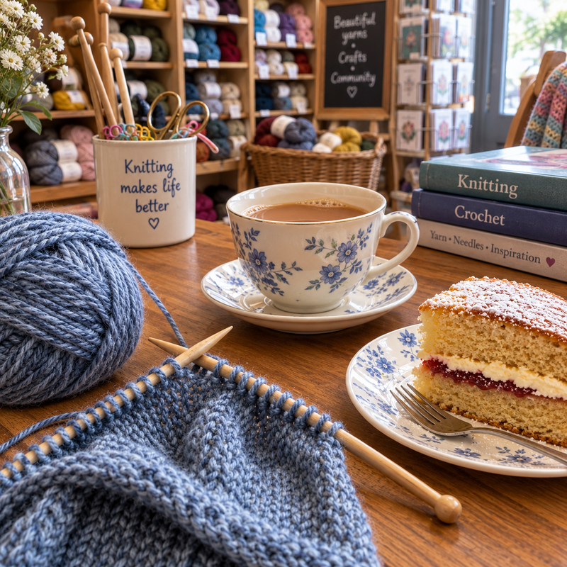 Tue 17 Nov 10AM: Knit & Natter with Mandy