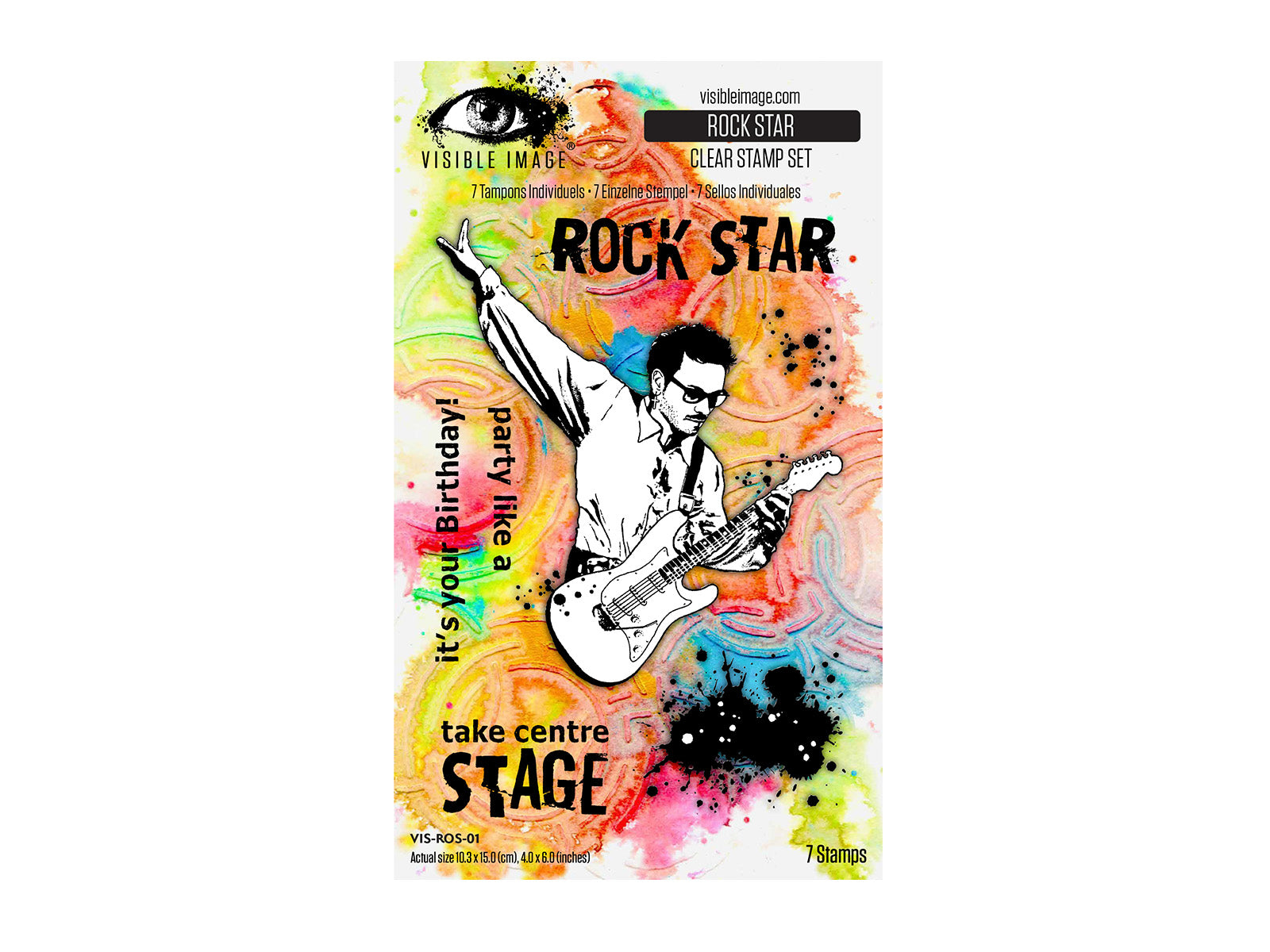 Visible Image Rock Star Stamp Set