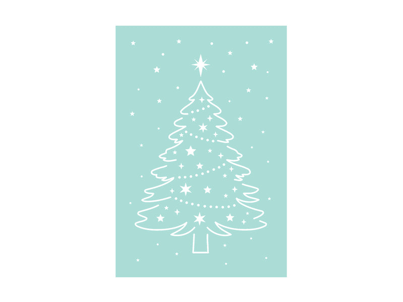 Christmas Tree Metal Die