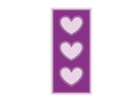 DL Heart Aperture Metal Die