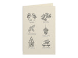 Christmas Icons LetterPress Press Plate