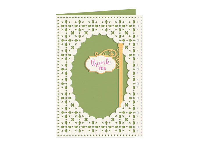 Nature's Garden Summer Garden - Trellis Frame Metal Die Set