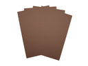 Arden Creative Studio Premium Cardstock Coffee Bean Brown A4 - 20 Pack