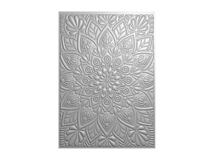 Mandala 3D Embossing Folder 5" x 7"
