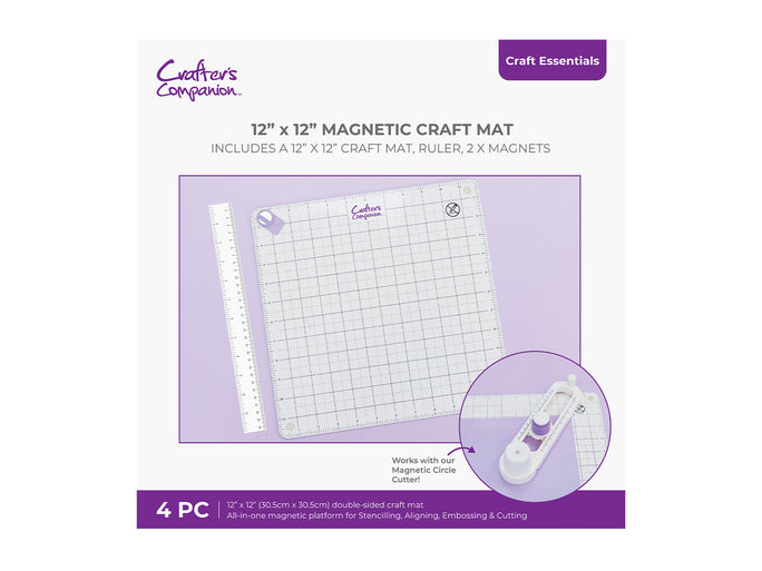 Magnetic Craft Mat - 12" x 12"