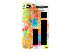 Visible Image Blocked Up Stamp Set