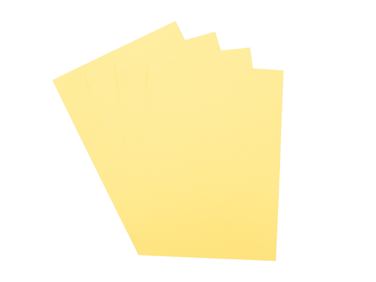Arden Creative Studio Premium Cardstock Canary Yellow A4 - 20 Pack