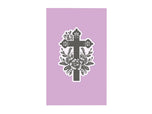 Ornate Floral Cross Stamp & Metal Die Set
