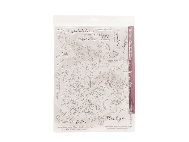 Altenew Flourishing Bouquet Stamp Set