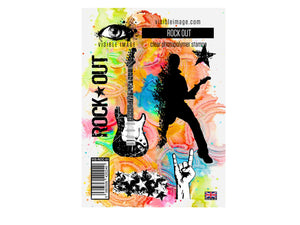 Visible Image Rock Out Stamp Set