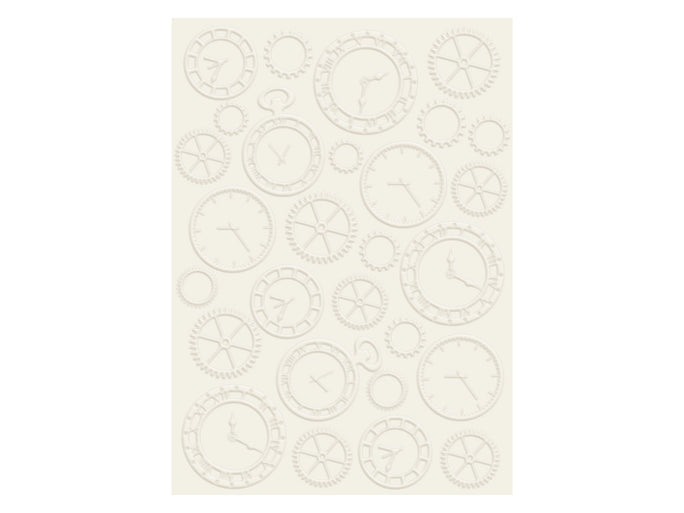 Tales of Wonderland - Cogs of Time 2D Embossing Folder 5" x 7"
