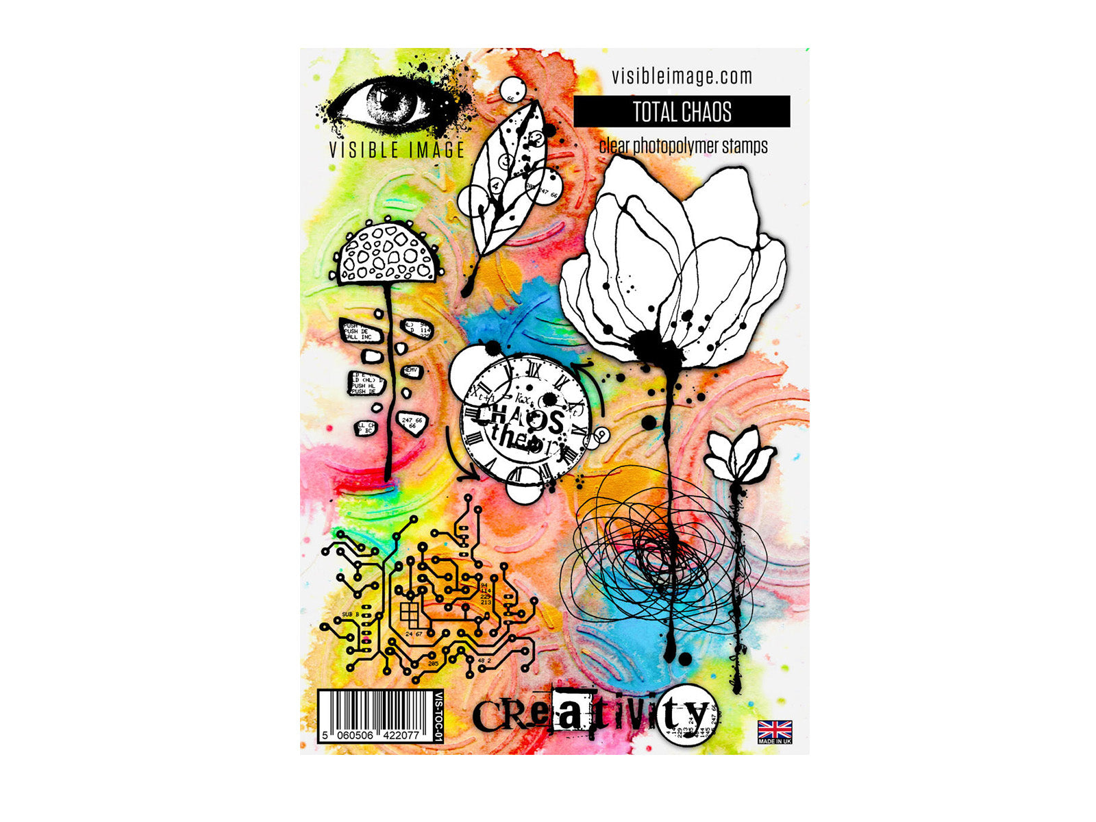 Visible Image Total Chaos Stamp Set