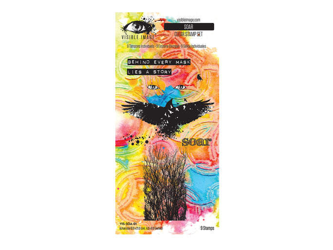Visible Image Soar Stamp Set