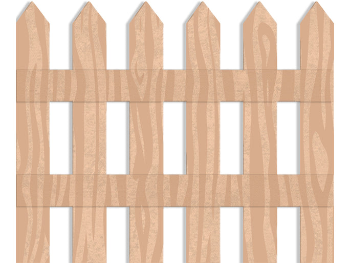 Nature's Garden Summer Garden - Picket Fence Metal Die Set